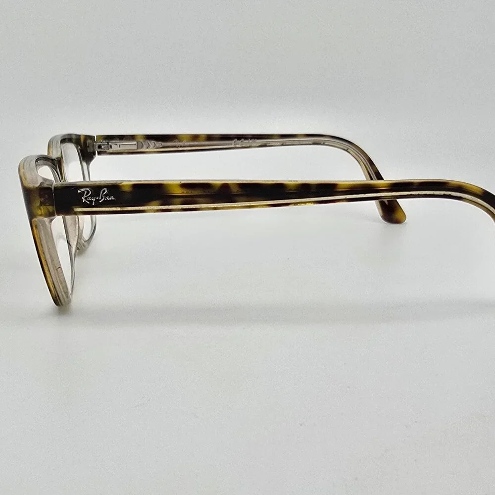 Ray-Ban Kids RB1536 3602 Dark Havana Eyeglasses Frame w/ Flexhinge and Case 48mm